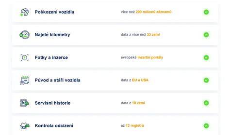 Mapa online zdrojů pro ověření údajů o vozidle