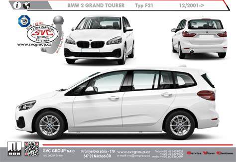 obrázky montáží k tažnému zařízení BMW 2 Gran Tourer