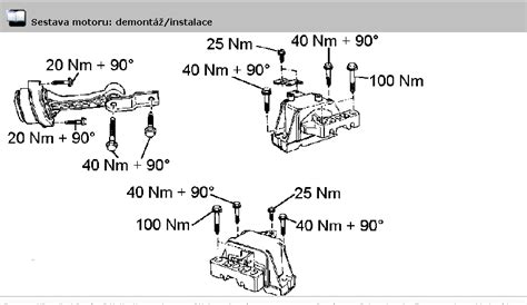 detail silentbloku uložení motoru