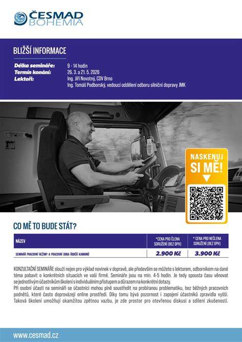 Infografika: Přehled povinností řidičů a dopravců dle EU tachografů a Balíčku mobility