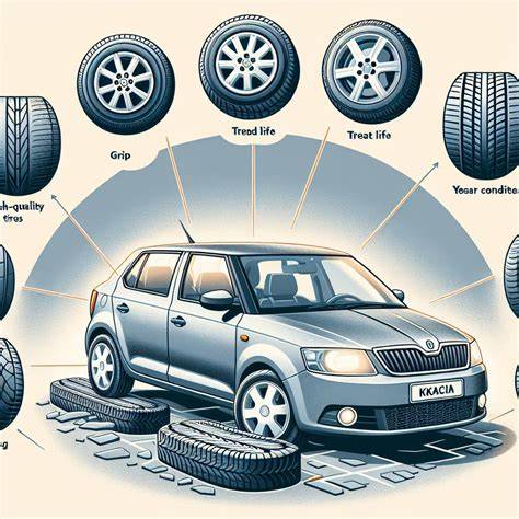 Schéma rozměrů pneumatik pro Škoda Fabia 1.4 (6Y3)