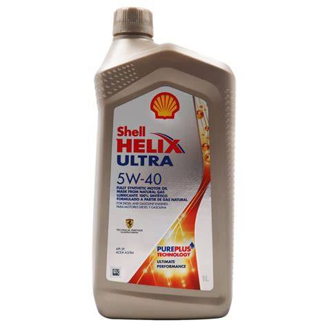 Shell Helix Ultra 5W-40 - technické listy a označení oleje