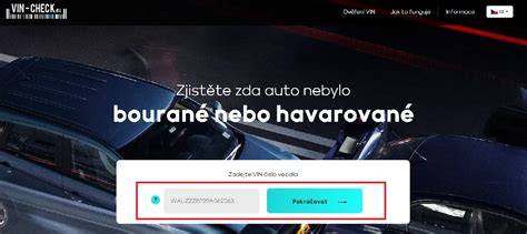 vizualizace spojení SPZ a VIN pro znalost historie