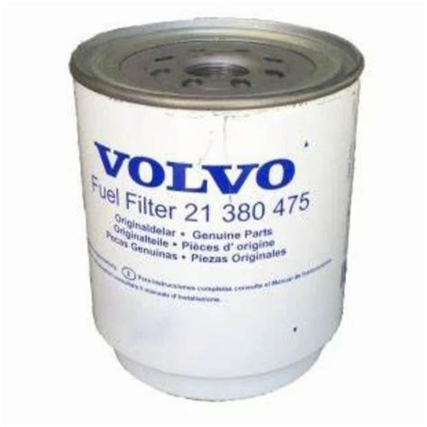 Infografika s rozměry palivového filtru VOLVO 21380475