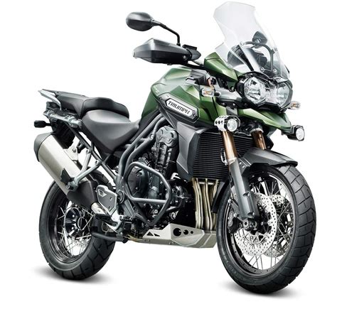 Schéma rozměrů motocyklu Triumph Tiger Explorer XC s vyznačenými rozměry pneumatik.