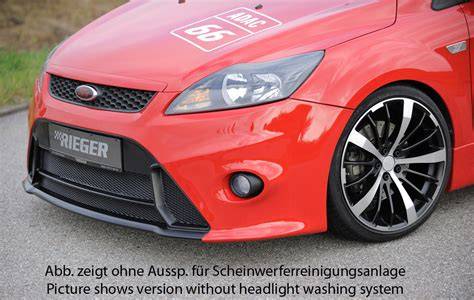 Rieger přední nárazník pro Ford Focus 2 - vizuální ukázka instalace a vzhledu