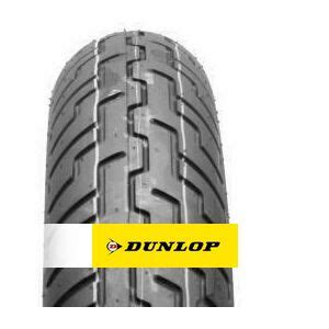 Boční profil pneumatiky Dunlop D404 s bílou linkou