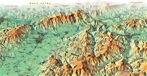 poloha a mapa Snowland Malá Fatra