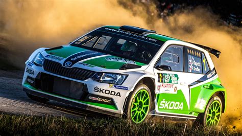 Škoda Fabia R5 na rally trati