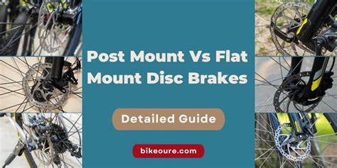 Infografika: Post Mount vs Flat Mount - jak funguje uchycení brzd a kotoučů