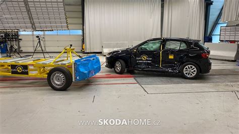 Výsledky crash testu Euro NCAP pro Škodu Fabia