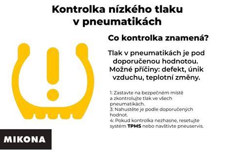 Infografika: Správný tlak v pneumatikách a jeho dopady na bezpečnost a životnost