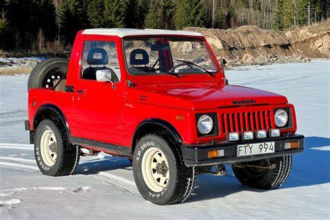 Mapa umístění předního stabilizátoru na Suzuki Samurai SJ410/SJ413