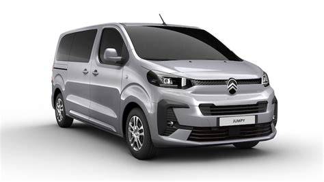 Obrázek ukazující interiér Citroën Jumpy s umístěním prihrádky spolujezdce