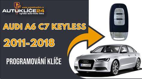 Infografika: Jak probíhá spárování klíče Audi A6