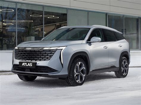 Technická schéma rozměrů Geely Atlas Atlas