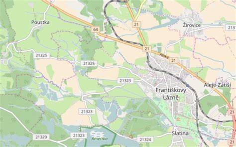 Mapa regionálních autoservisů a prodejců náhradních dílů v okolí Františkových Lázní