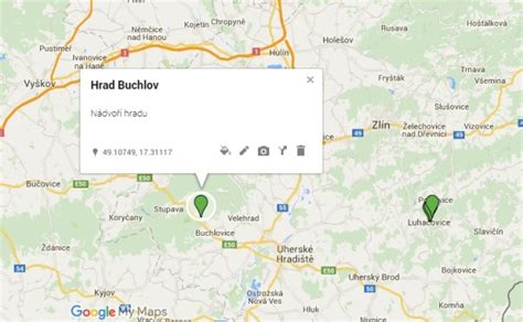 Mapa rozložení prodejních a servisních míst