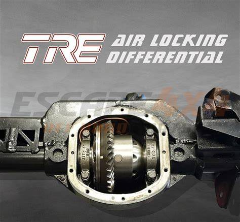 Obrázek: TRE4x4 TR137 zadní vzduchová uzávěrka - technické schéma