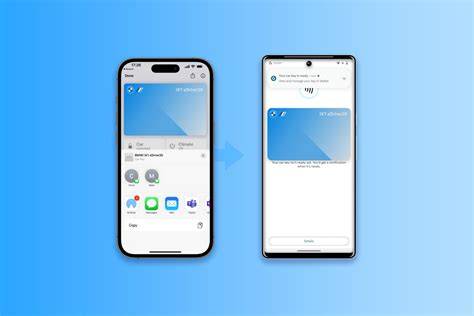 Obrázek: Digitální klíč a sdílení přes iPhone a Android