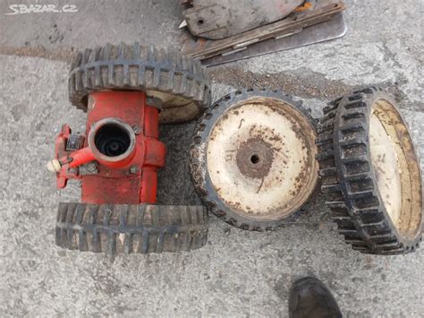 Ilustrace převodovky malotraktoru VARI s označením