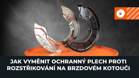 Ilustrace ochranného nátěru na brzdovém kotouči