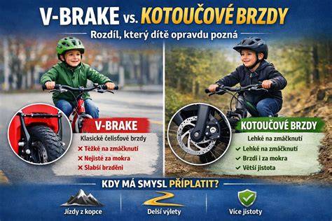 Infografika: Přehled typů brzd (bubnové vs. kotoučové) a jejich výhod/nevýhod