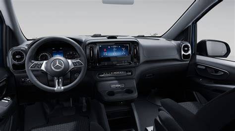 Ilustrativní obrázek exteriéru a interiéru Mercedes-Benz Vito