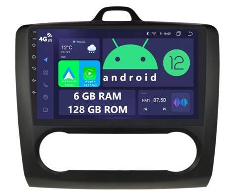Infografika: Jak funguje propojení Android auto a navigace v Ford Focus MK2