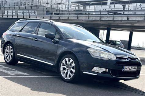 Infografika: Hydraulický podvozek a jeho součásti Citroën C5 Break