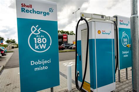 vizuál s logem Shell Recharge a Billa spolupráce