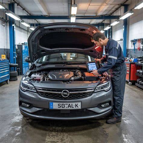 Fotografie servisu během výměny rozvodů: rozebraný motor Opel Corsa, nové díly připravené k montáži