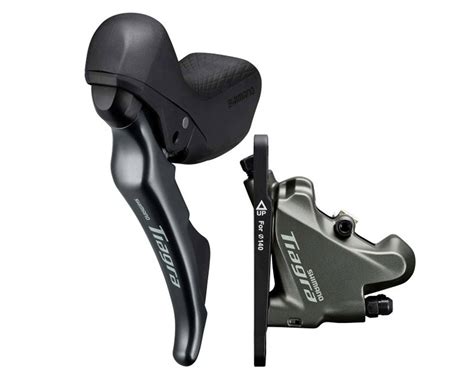 Infografika: Systém brzd Shimano Tiagra br. a role čelistí