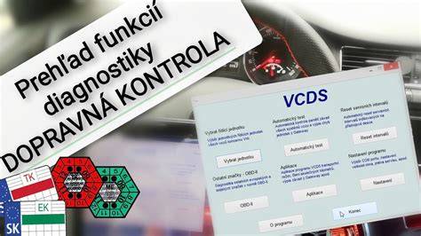 Foto z diagnostiky DSG a kontrola oleje