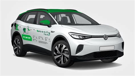 Infografika: Ekologická taxa a rozložení vozidel (elektro i CNG) v EcoCity TAXI