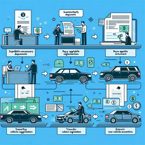 Infografika: Proces přepisu vozidla krok za krokem