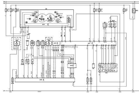 Schéma motoru Opel Corsa 1.4