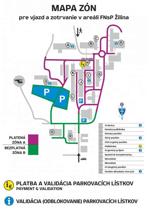 mapa parkovacích zón v okolí ulice Jiráskova v Mladé Boleslavi