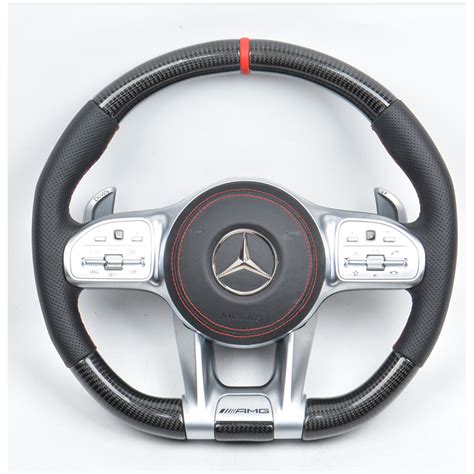 Mercedes řadicí páka a volant AMG schema