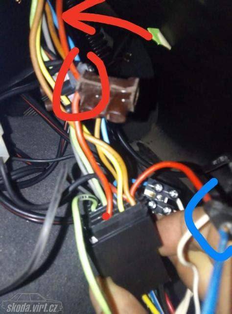 Obrázek zapojení čidla a ventilátoru Felicie