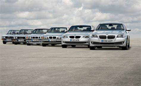 Infografika: vývoj BMW řady 3 generace 1-6