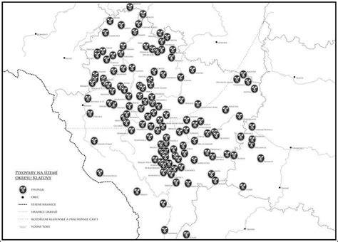 Mapa depozit a stodol v regionu