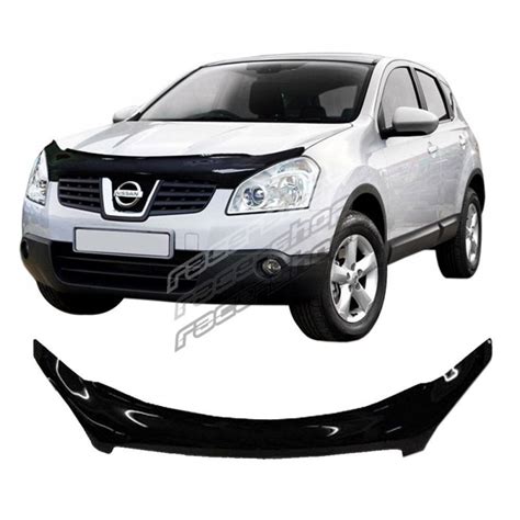 Schéma montáže deflektoru kapoty SCOUTT na Nissan Qashqai