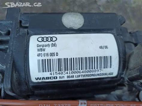 Detail zadního vzduchového měchu Audi A6 C6