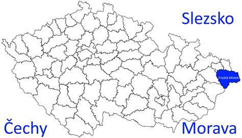 Mapa s vyznačeným sídlem společnosti v Liberci