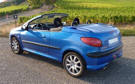 Infografika: Přehled typů žárovek používaných v Peugeot 206 CC (2000-2007)