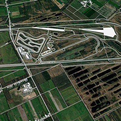 Mapa: ATP Papenburg a IDIADA - lokace testovacích center