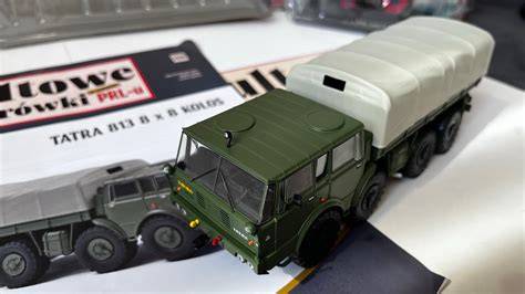 Infografika: Přehled modelů Tatra Kolos a DC8 8x8, měřítko 1:12, 1:10