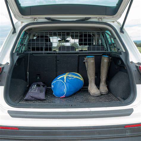 Infografika: Montáž a upevnění dog guard v Audi A4 Avant