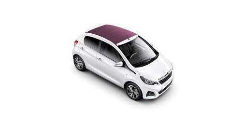 Obrázek plátěné střechy Peugeot 108